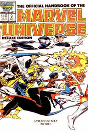 Official Handbook of the Marvel Universe 1985 Series #9