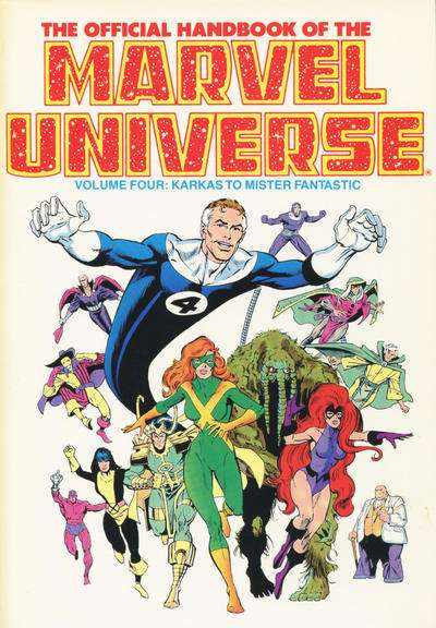Official Handbook of the Marvel Universe 1985 Series Trade Paperback #4