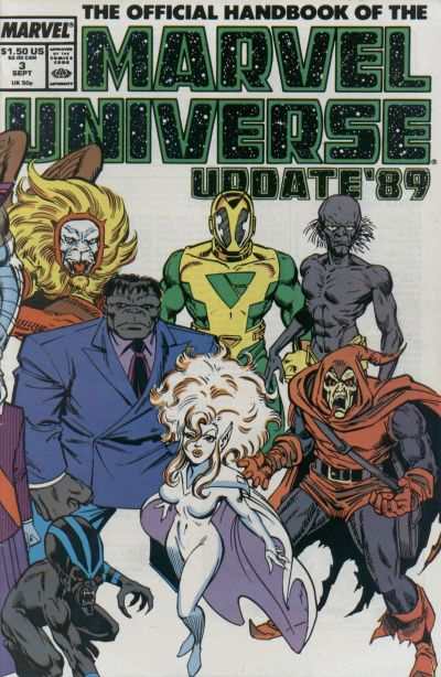 Official Handbook of the Marvel Universe 1989 Series #3