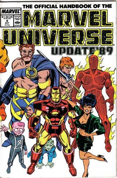 Official Handbook of the Marvel Universe 1989 Series #4