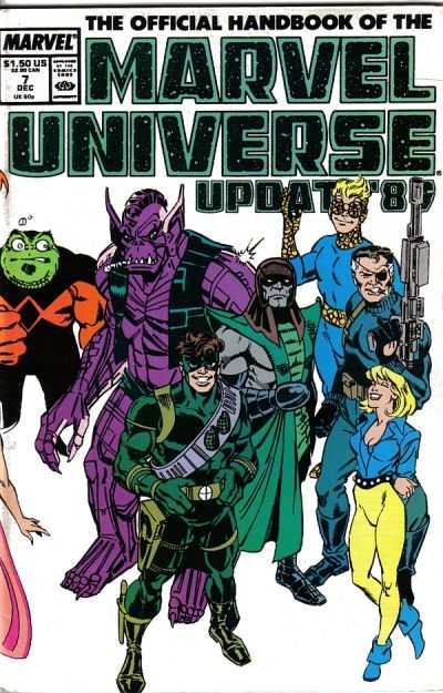 Official Handbook of the Marvel Universe 1989 Series #7