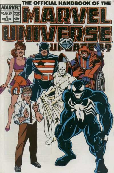 Official Handbook of the Marvel Universe 1989 Series #8