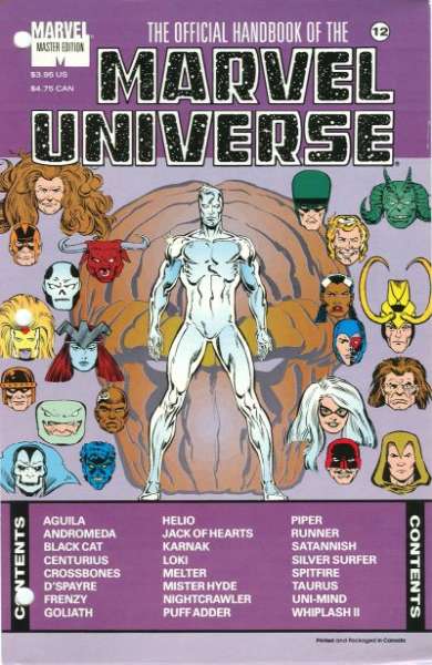 Official Handbook of the Marvel Universe Master Edition #12 – Comic Source
