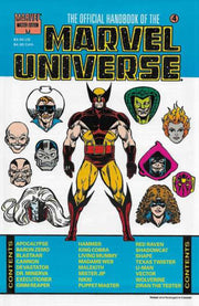 Official Handbook of the Marvel Universe Master Edition #4
