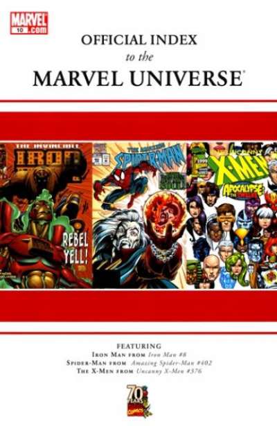 Official Index to the Marvel Universe #10