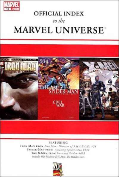 Official Index to the Marvel Universe #13