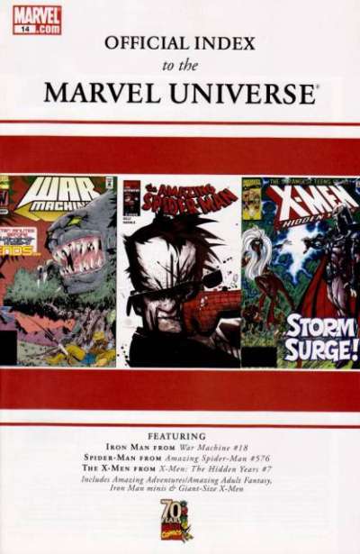Official Index to the Marvel Universe #14