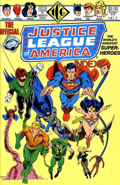 Official Justice League of America Index #5