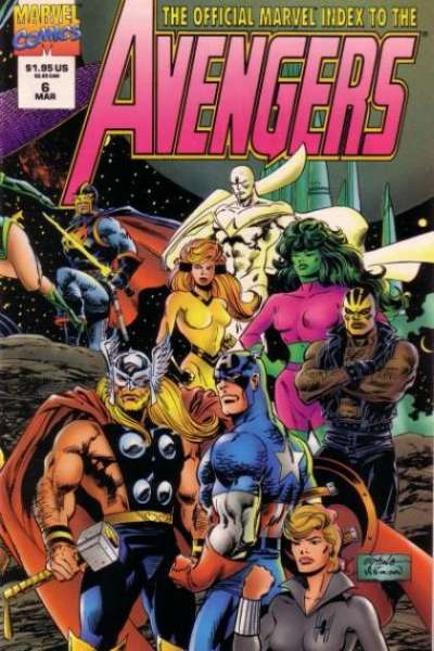 Official Marvel Index to the Avengers 1994 Series #6