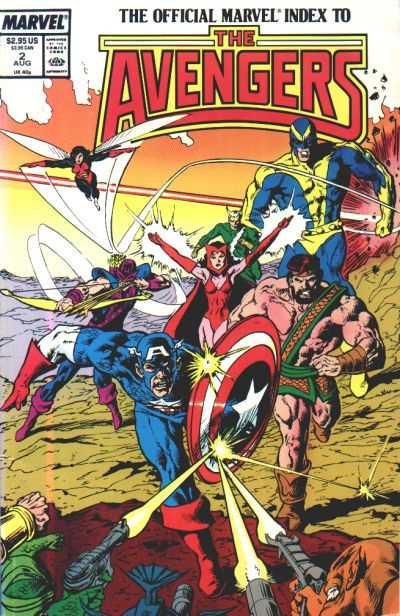 Official Marvel Index to the Avengers 1987 Series #2