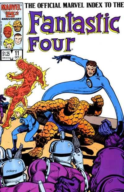 Official Marvel Index to the Fantastic Four #11