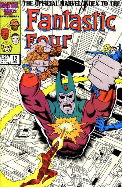 Official Marvel Index to the Fantastic Four #12
