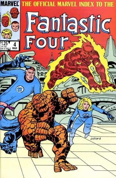 Official Marvel Index to the Fantastic Four #4