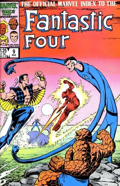 Official Marvel Index to the Fantastic Four #9