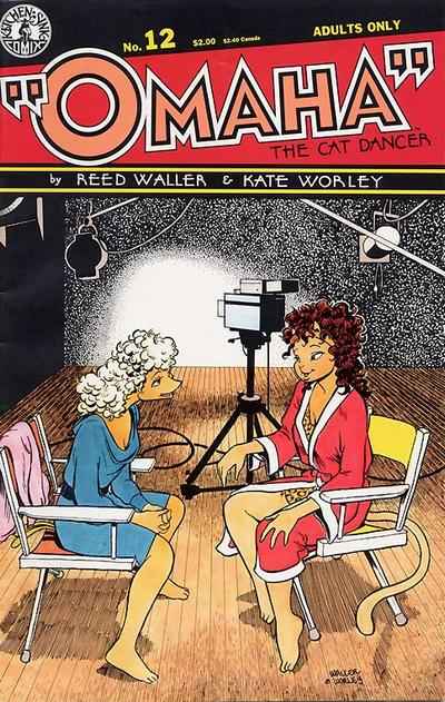 Omaha the Cat Dancer 1986 Series #12