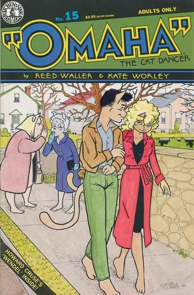 Omaha the Cat Dancer 1986 Series #15