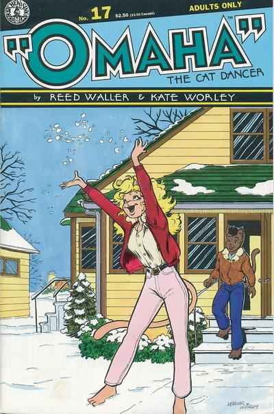 Omaha the Cat Dancer 1986 Series #17