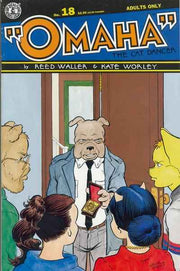 Omaha the Cat Dancer 1986 Series #18