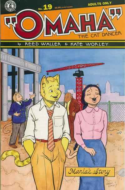 Omaha the Cat Dancer 1986 Series #19