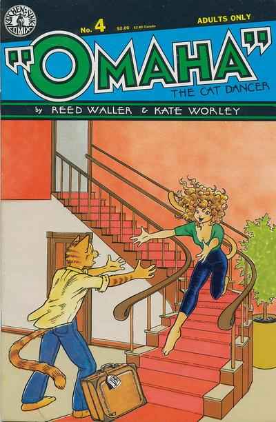 Omaha the Cat Dancer 1986 Series #4