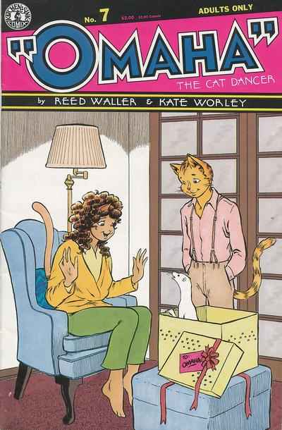 Omaha the Cat Dancer 1986 Series #7