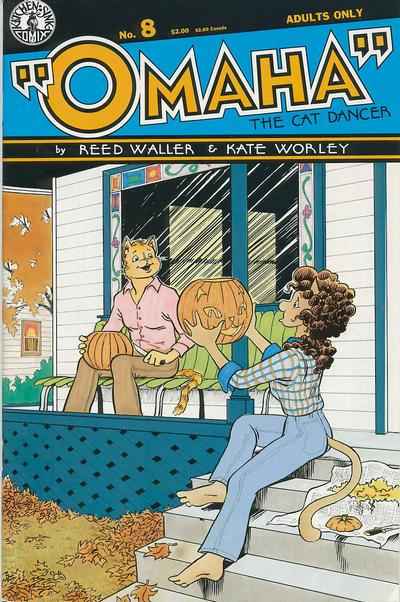 Omaha the Cat Dancer 1986 Series #8