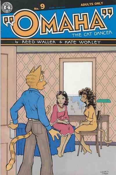 Omaha the Cat Dancer 1986 Series #9