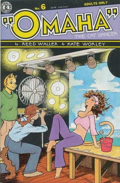 Omaha the Cat Dancer 1986 Series #6