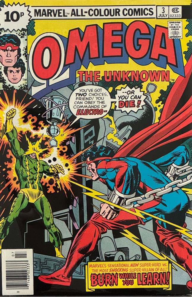 Omega the Unknown 1976 Series #3