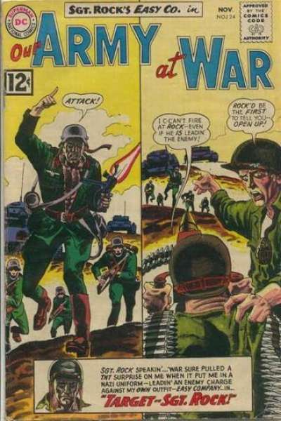 Our Army at War 1952 Series #124