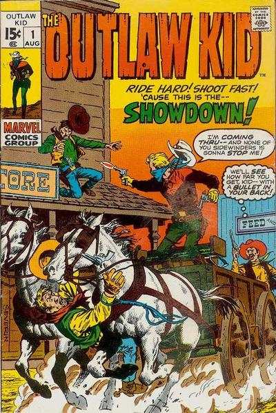 Outlaw Kid 1970 Series #1