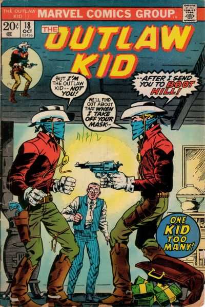 Outlaw Kid 1970 Series #18