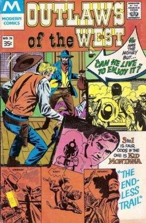 Outlaws of the West Modern reprint #79