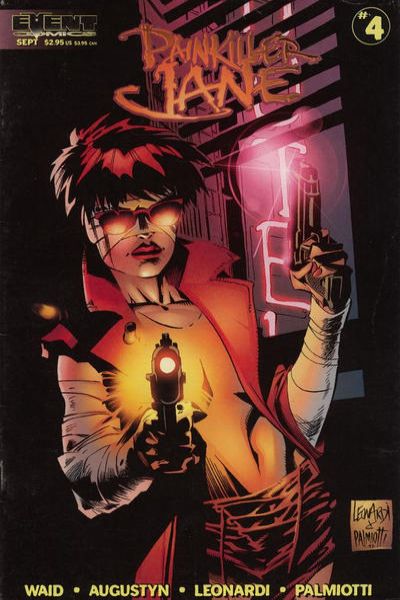 Painkiller Jane 1997 Series Leonardi Cover #4
