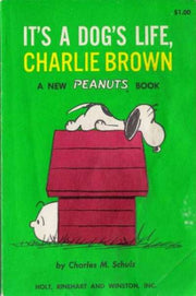 Peanuts paperback books It's A Dog's Life Charlie Brown #1