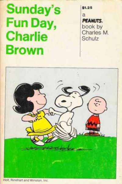 Peanuts paperback books Sunday's Fun Day Charlie Brown #1