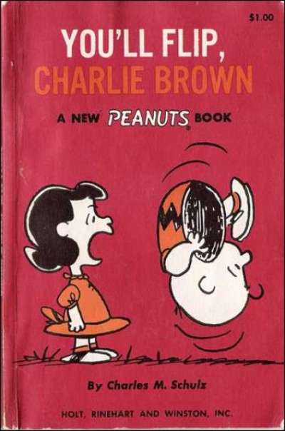 Peanuts paperback books You'll Flip Charlie Brown #1