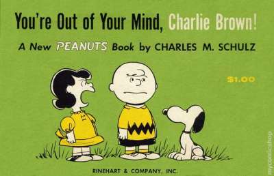 Peanuts paperback books You're Out of Your Mind Charlie Brown #1