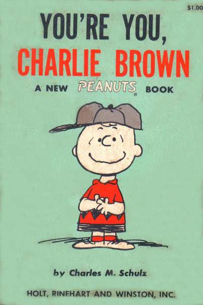 Peanuts paperback books You're You Charlie Brown #1