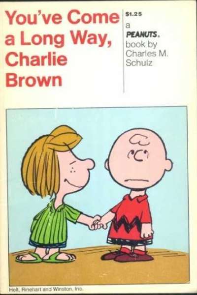 Peanuts paperback books You've Come a Long Way Charlie Brown #1