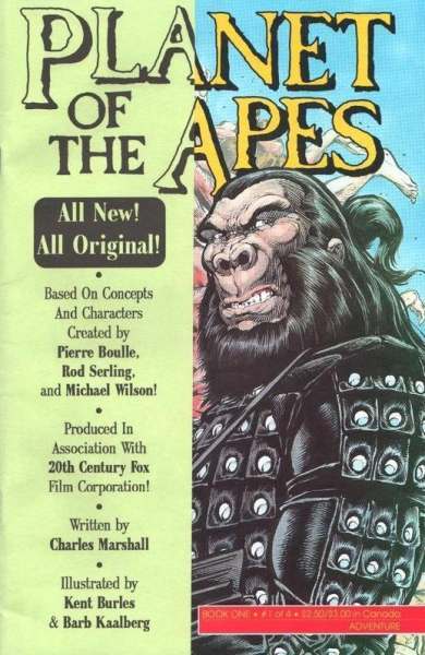 Planet of the Apes 1990 Series Green Variant #1