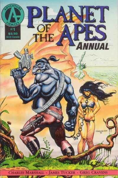 Planet of the Apes 1990 Series Annual #1