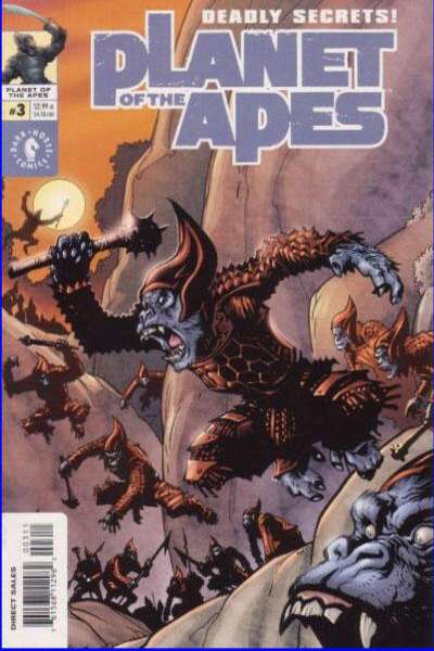 Planet of the Apes Sept 2001 Series Artwork cover #3