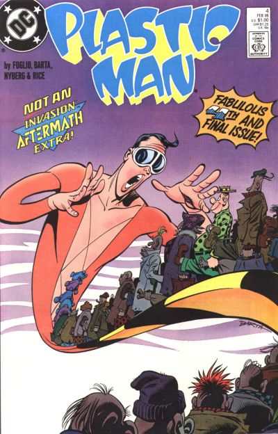 Plastic Man 1988 Series #4