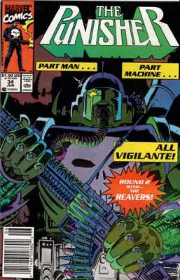 Punisher 1987 Series #34