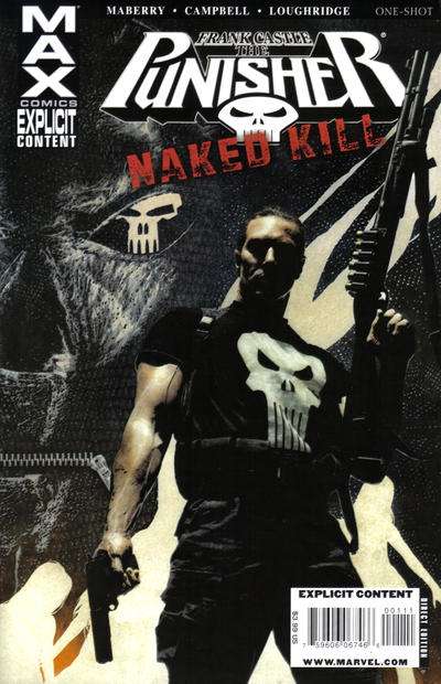 Punisher 2009 Series MAX Naked Kill #1