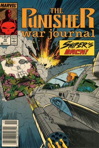 Punisher War Journal 1988 Series #10