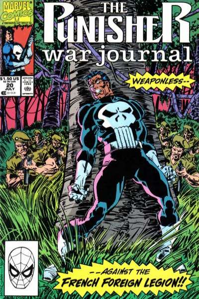 Punisher War Journal 1988 Series #20