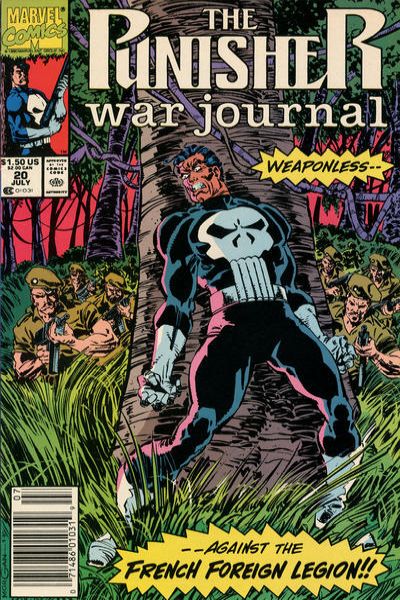 Punisher War Journal 1988 Series #20