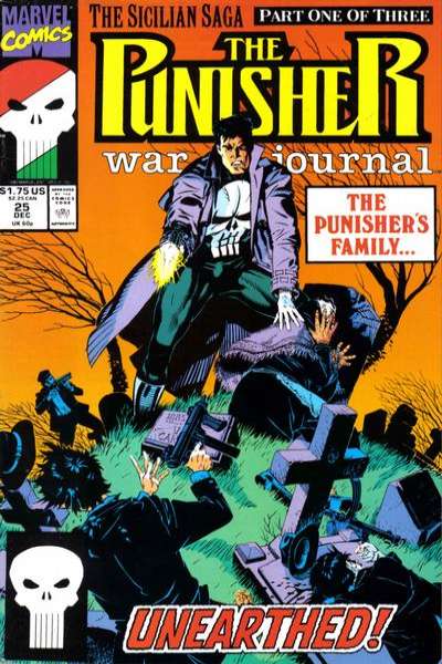 Punisher War Journal 1988 Series #25